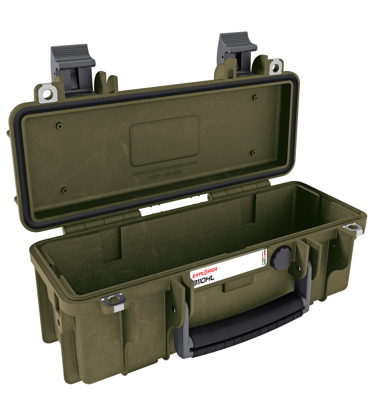 militär grün / leer